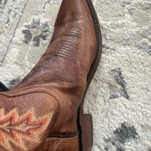 1883 Lucchese Brown boots 6 1/2B - Picture 6 of 7